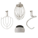 Robot Impastatrice 10L 44x36x65 cm Uncino a Spirale Frusta e Sbattitore   