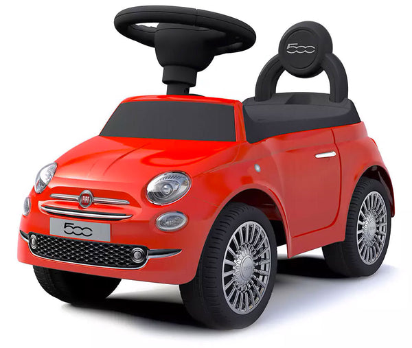 online Roter Fiat 500 Baby Rutscher für Kinder