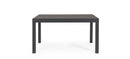 Tavolo Allungabile da Esterno 135-270x90x75h cm in Alluminio Cliv Antracite  