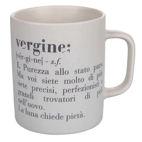 Sternzeichenbecher "Jungfrau" Ø8x10 cm in Bone China Villa D'este Home Tivoli Weiß acquista