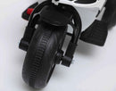 Moto Elettrica Polizia per Bambini 6V Kidfun Urban Police Nera