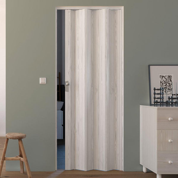 Indoor-Falttür 88,5 x 214 cm aus PVC Saba Jasmine Bleached Pine prezzo