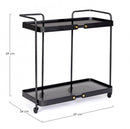 Carrello da Cucina 69x34x69h cm Zeina 