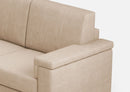 Divano Angolare 6 Posti 286x246x85 cm Marrak in Tessuto Beige