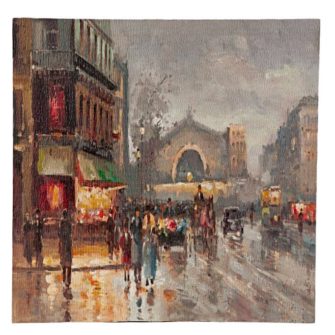 Quadro Dipinto Città...