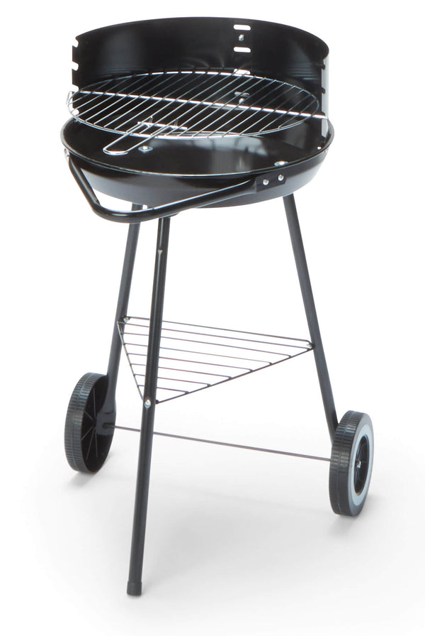 Holzkohlegrill Holzkohle 44x52x70 cm in Black Steel online