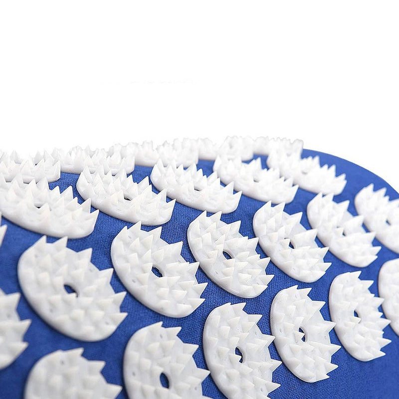 Tappetino 63x39x2 Agopressione con Cuscino Blu