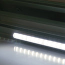 Bacheca da Esterno con Apertura a Ribalta 80,5x76x4,7 cm in Alluminio con Led Grigio Antracite