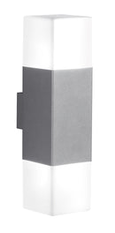 Applique da Esterno a LED in Pressofusione di alluminio Titanio