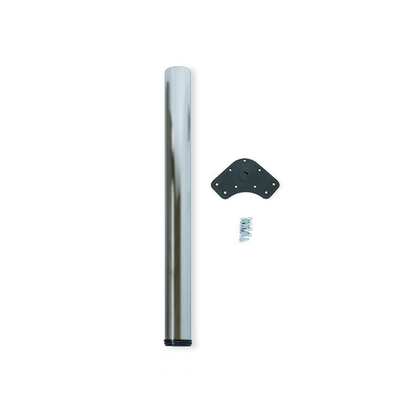 Emuca Stahl Tischbeine aus satiniertem Nickelstahl Ø60 mm acquista