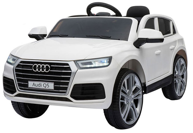 Macchina Elettrica per Bambini 12V con Licenza Audi Q5 Bianca