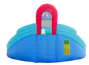Castello Giostra Gonfiabile Acquatico con 2 Scivoli e Piscina Pompa Inclusa Happy Hop Ocean Park