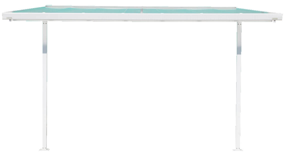 Aluminium-Gartenpergola 5,45 x...