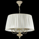 Lampada pendente Elegant in Metallo Olivia Avorio