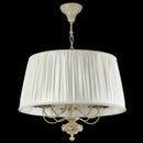 Lampada pendente Elegant in Metallo Olivia Avorio