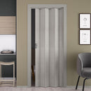 Porta a Soffietto da Interno 88,5x214 cm in PVC Florance Tessuto Grigio