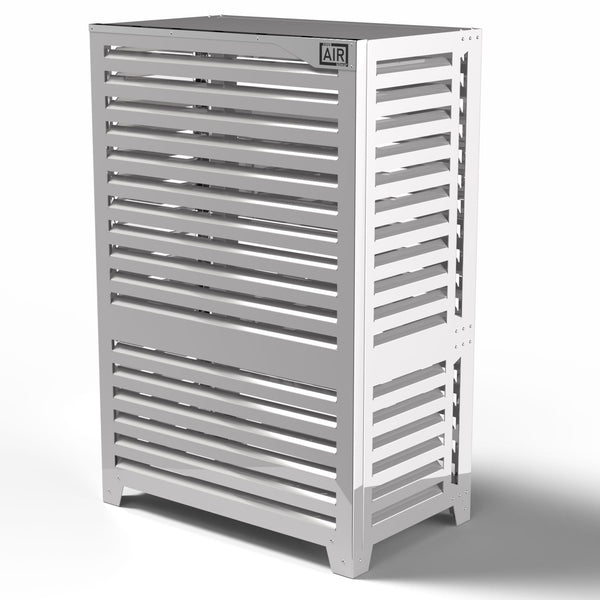 prezzo Cover Pompa di Calore 105x65x150 cm a Terra Indipendente Big Blade VL Bianco