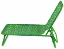 Set 2 Lettini Prendisole da Giardino per Bambini in Acciaio Soriani Oxford Dinosauri