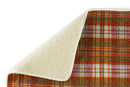Coperta Termica Elettrica in Lana 100% Scaldaletto Scozzese Varie Misure