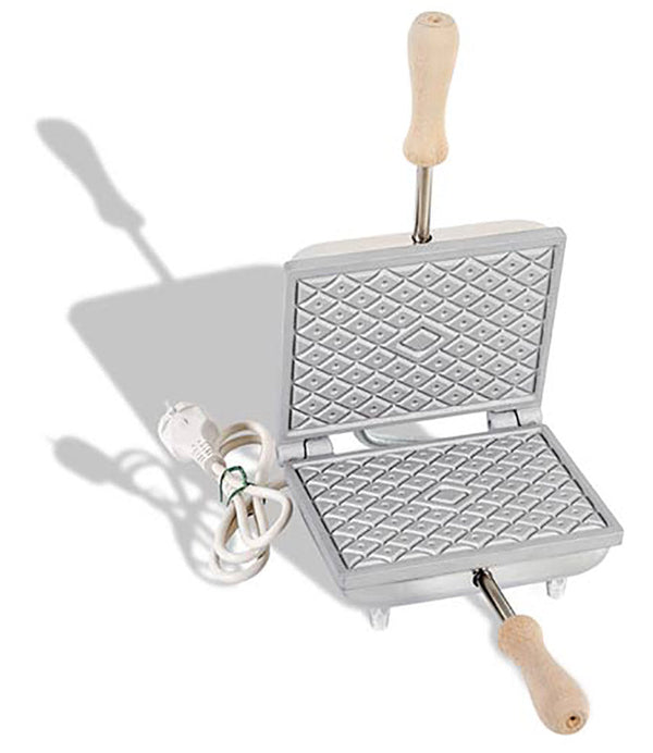 Biscottiera Elettrica 600W Stampo per Cialde Sottili e Croccanti CBE Elettronica sconto