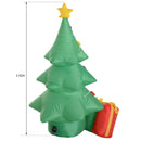 Albero di Natale Gonfiabile 150 cm LED Verde 