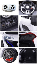 Macchina Elettrica per Bambini 12V Kid Smile Daytona Bianca