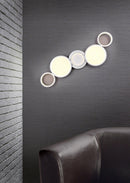 Plafoniera da Interno a LED in Metallo Titanio