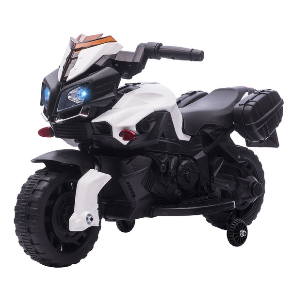 Moto Elettrica per Bambini 6V con Fari e Clacson Bianco online