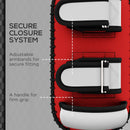 Colpitore Boxe e Muay Thai Imbottito per Braccio 38x20x18 cm in PU e EPE Rosso