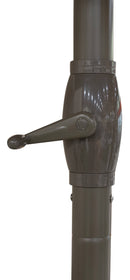 Ombrellone da Giardino in Alluminio Vespro Tortora Varie Misure