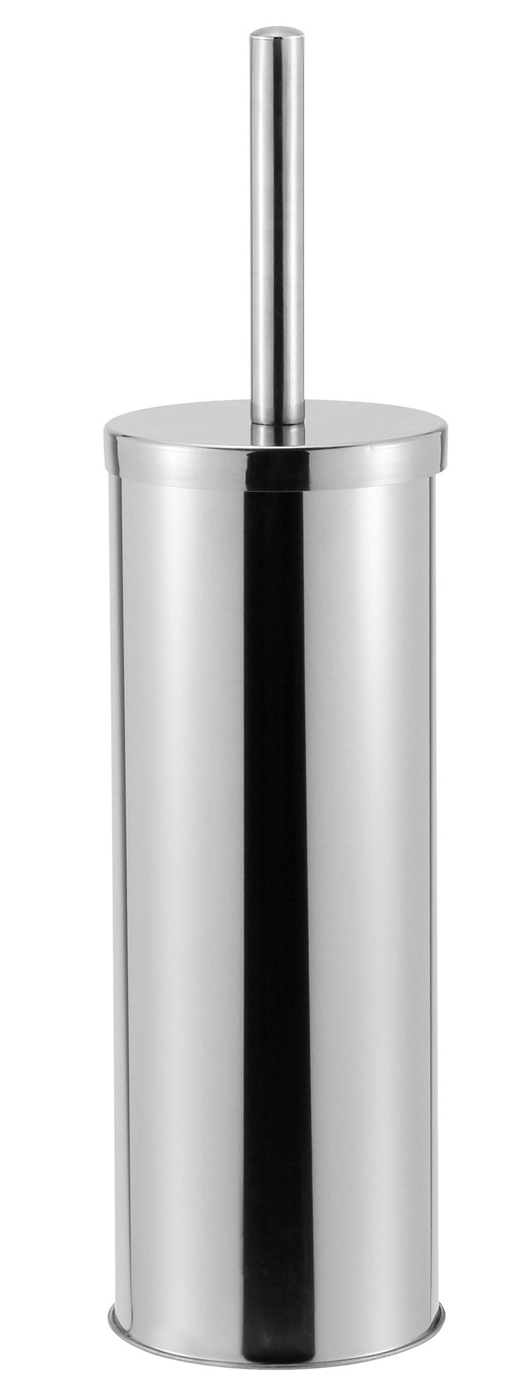 Porta Scopino Ø9,5x37 cm in Acciaio Inox