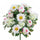 Set 2 Künstlicher Rosen-/Gerbera-Strauß für 16 beige Blumen