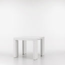 Consolle Allungabile 45/180x90x75 cm in MDF TFT Mahuva Bianco Opaco