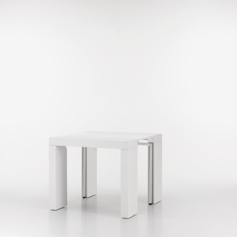 Consolle Allungabile 45/180x90x75 cm in MDF TFT Mahuva Bianco Opaco