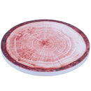 Set 6 Sottobicchieri Ø10x1 cm  in Ceramica VdE Tivoli 1996 Wood