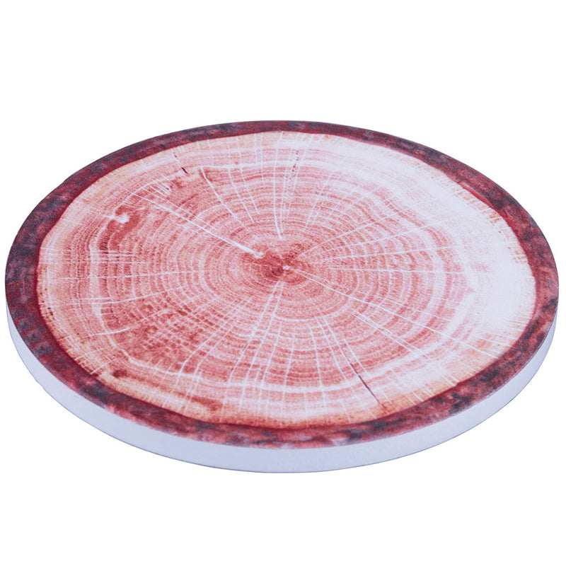 Set 6 Sottobicchieri Ø10x1 cm  in Ceramica VdE Tivoli 1996 Wood