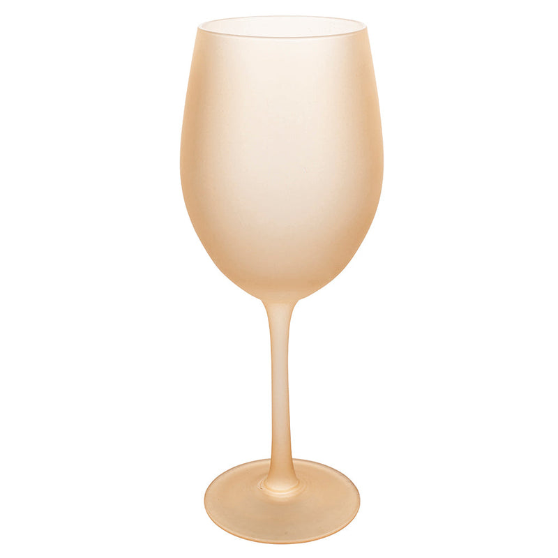 Set 6 Calici Effetto Ghiaccio Happy Hour Chocolate in Vetro VdE Tivoli 1996 Cioccolato