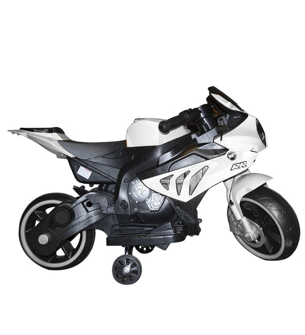 sconto Arrow Elektro-Motorrad für Kinder 6V mit Licht und Sounds Weiß