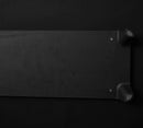 Supporto Monitor da Scrivania 56x20x5,7 cm con Entrata USB e Base di Ricarica Wireless Nero