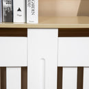 Copritermosifone 152x19x83 cm in MDF e Legno Truciolare Bianco