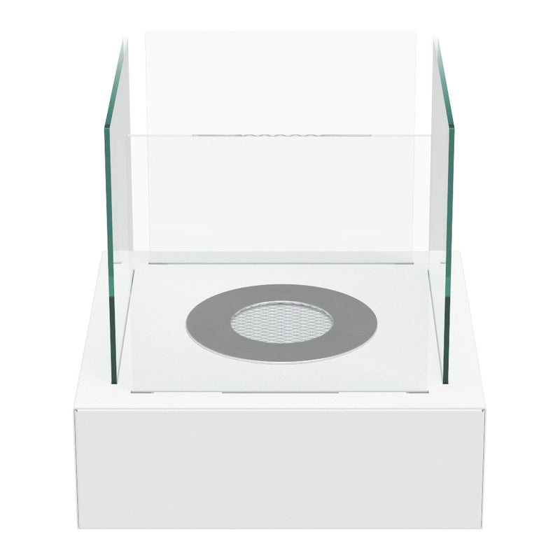 Camino a Bioetanolo da Tavolo 30x30 cm Flig Provicence 3 Bianco