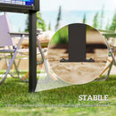 Lampada Antizanzare per Esterno a Energia Solare con 60 LED e Rete di Protezione Nero     