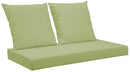 Cuscini per Pallet 120x60 cm Seduta e Schienale in Similpelle Mariotti Belem Lime