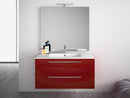 Mobile da Bagno sospeso Samoa 10 Laccato Rosso TFT