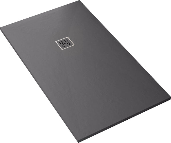 Duschwanne in Bonussi Stone Canton Anthrazit, verschiedene Größen online