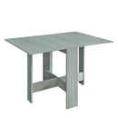 Tavolo Pieghevole Salvaspazio 130x76x73,4 cm in MDF Artemio Cemento