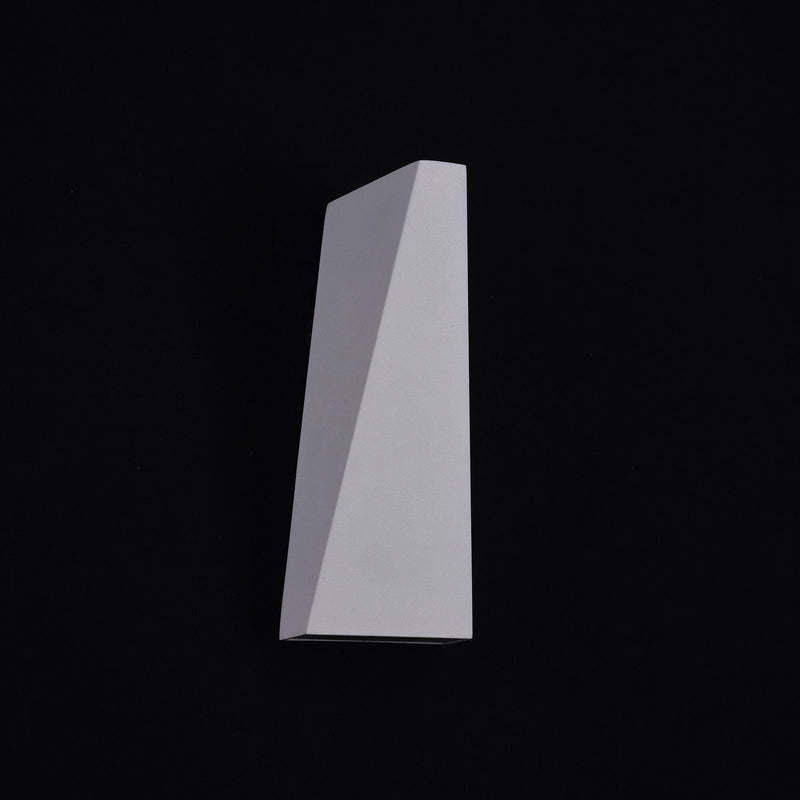 Lampada da parete Outdoor in Metallo Times Square Bianco