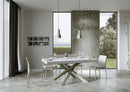 Tavolo 180x90x77 cm Volantis Fix Bianco Frassino