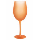 Set 6 Calici Effetto Ghiaccio Happy Hour Sunset in Vetro VdE Tivoli 1996 Rosso