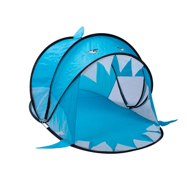 sconto Tenda da Gioco per Bambini 183x96x86 cm con Apertura Pop-Up Squalo Blu